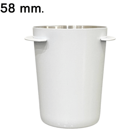 ถ้วยโดส ETZEL ตวงเมล็ดกาแฟ รองผงกาแฟไม่ให้หก สำหรับด้ามชงกาแฟ 58mm สีขาว_0